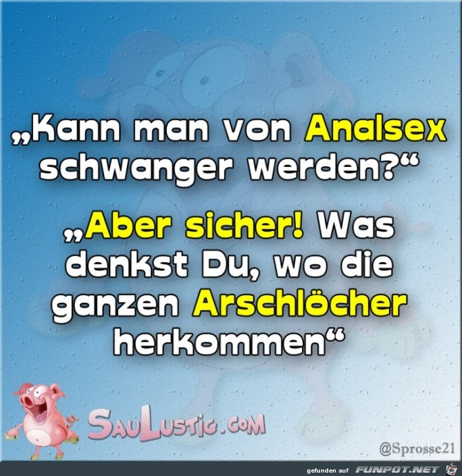 Von-Analsex-schwanger