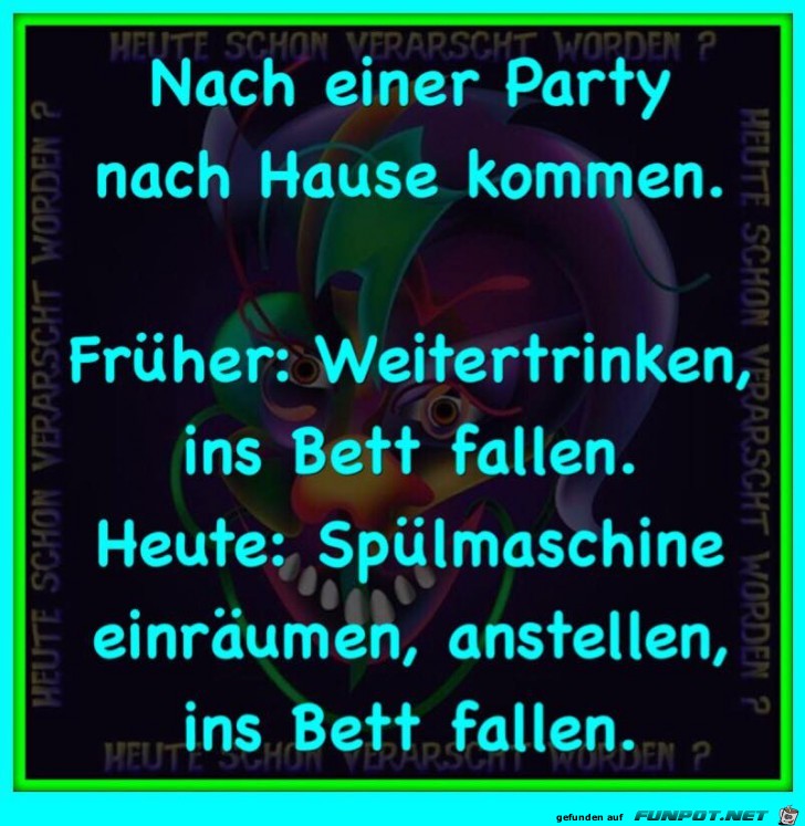 Nach der Party 1 Nach der Party 1