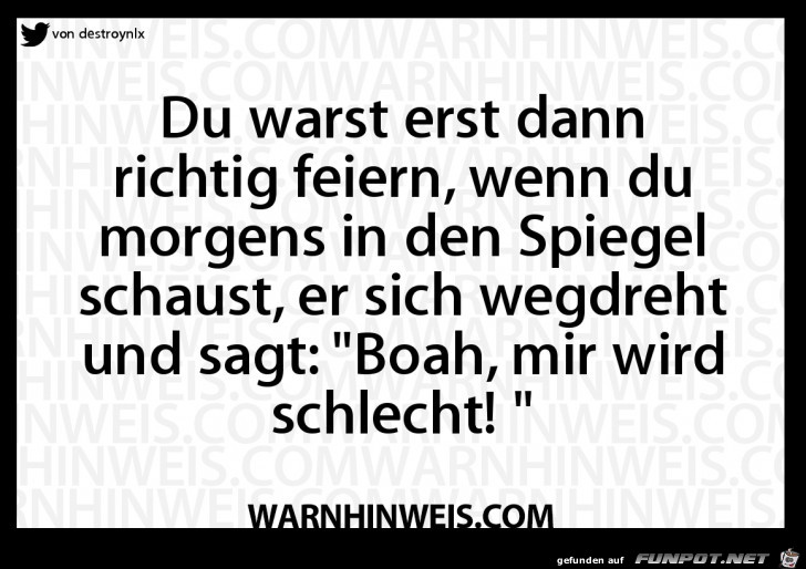 Richtig feiern Richtig feiern