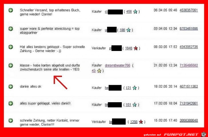Ebay-Bewertung Ebay-Bewertung