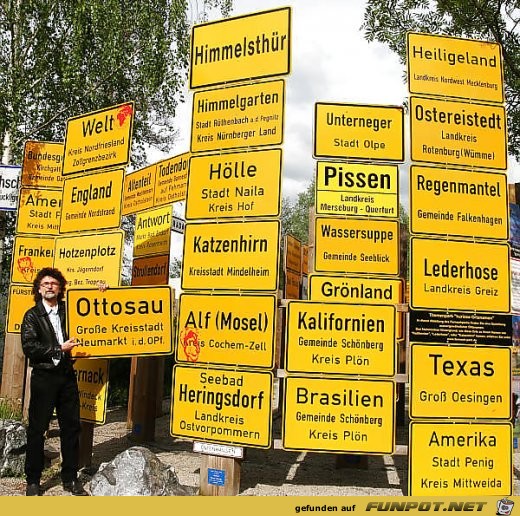 Deutsche Städteschilder Deutsche Städteschilder
