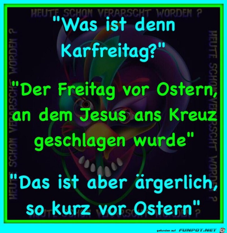 Karfreitag Karfreitag