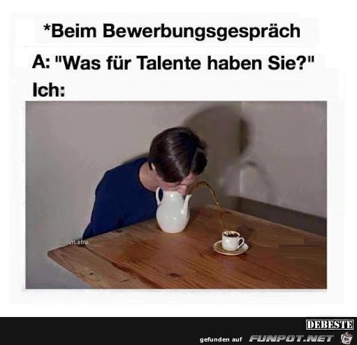 welche Talente haben Sie? welche Talente haben Sie?