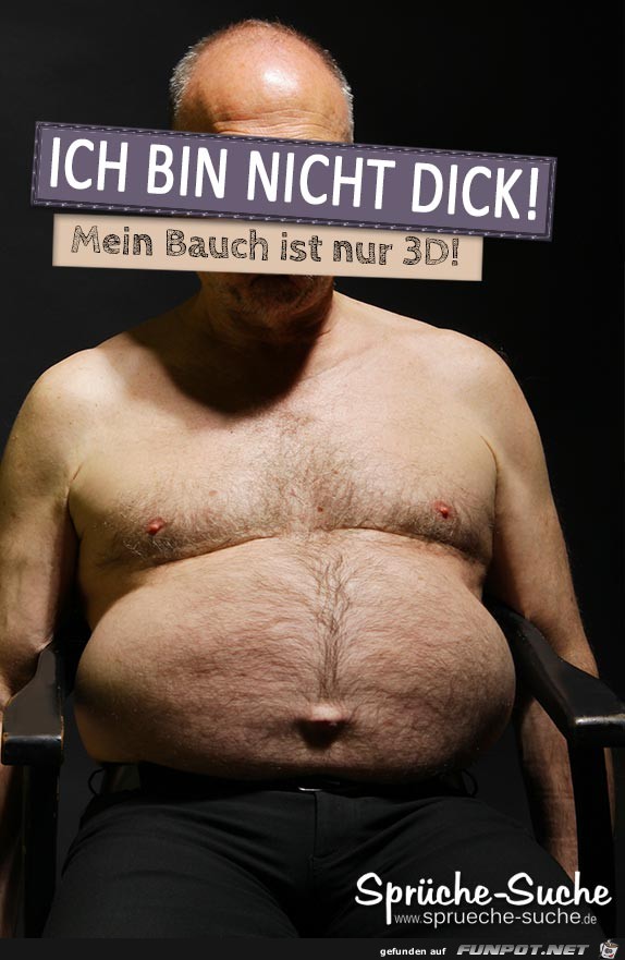 Ich bin nicht dick Ich bin nicht dick
