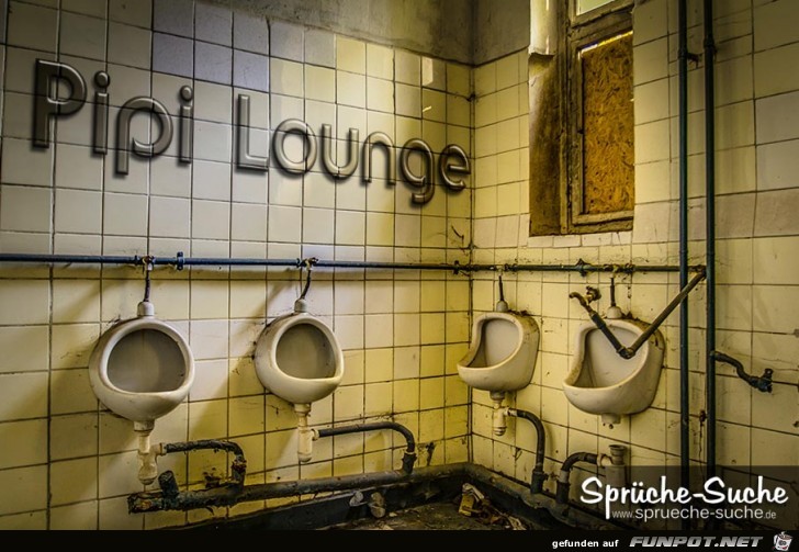Pipi-Lounge-Toilette