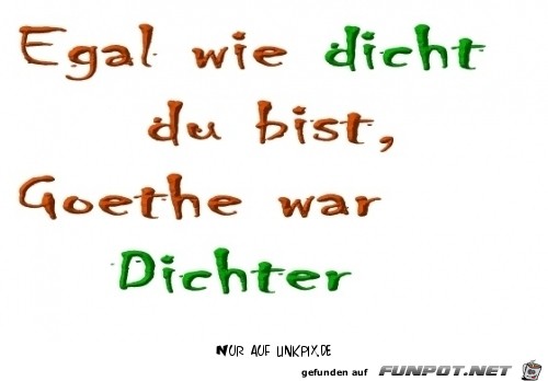 goethe-war dichter