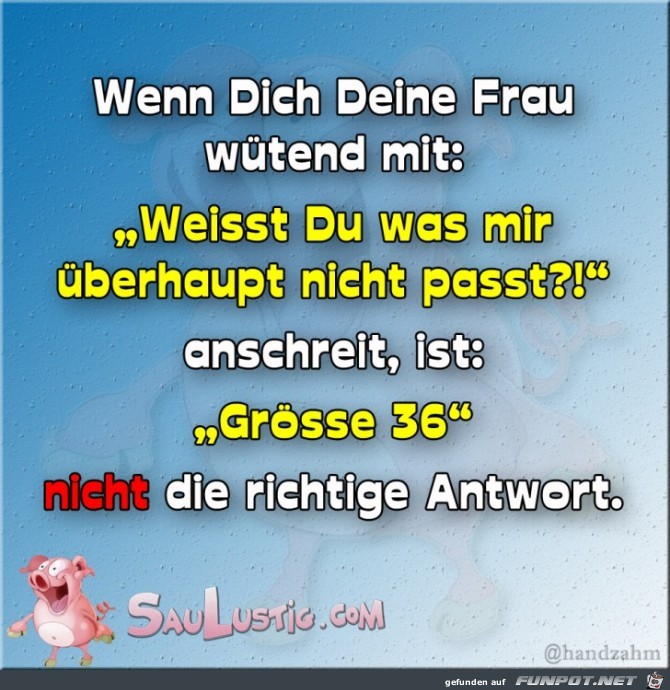 Was mir nicht passt Was mir nicht passt