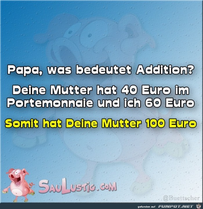 Was bedeutet Addition Was bedeutet Addition