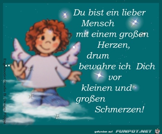 du bist ein lieber Mensch du bist ein lieber Mensch