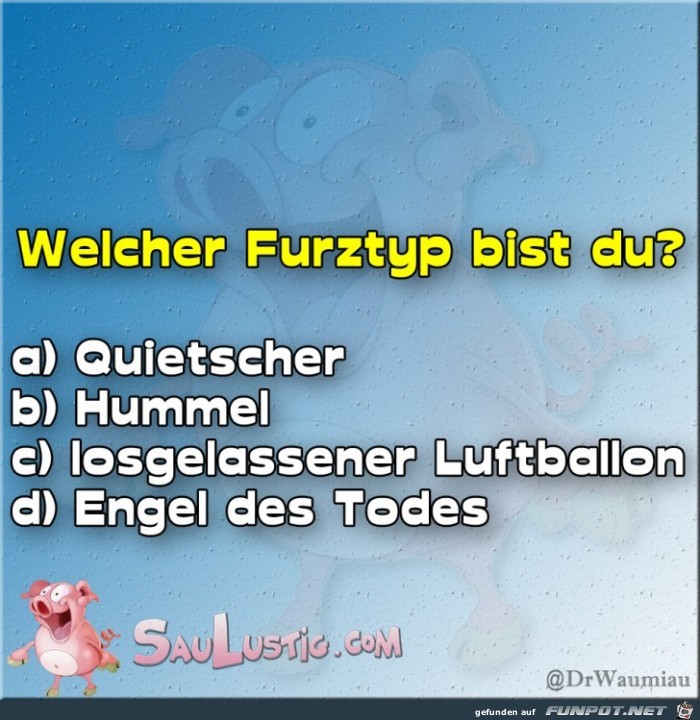 Welcher-Furztyp-bist-Du