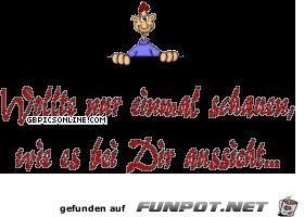wollte nur einmal schauen wollte nur einmal schauen