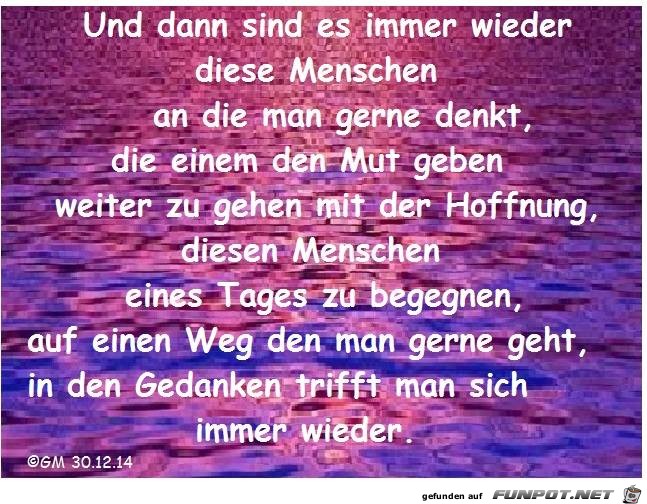 Dann sind es immer wieder Dann sind es immer wieder