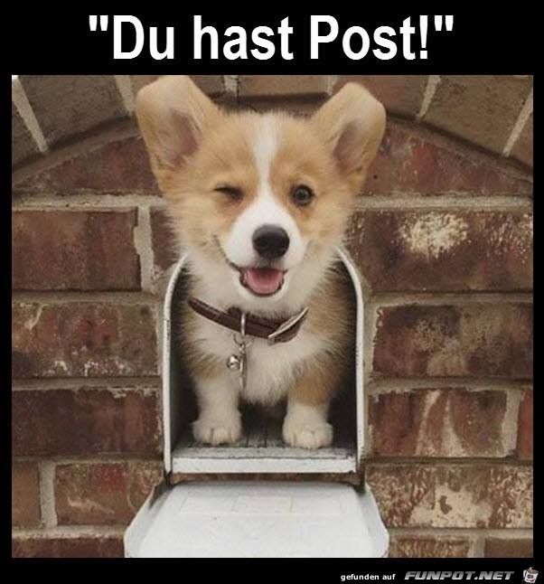 Du hast Post