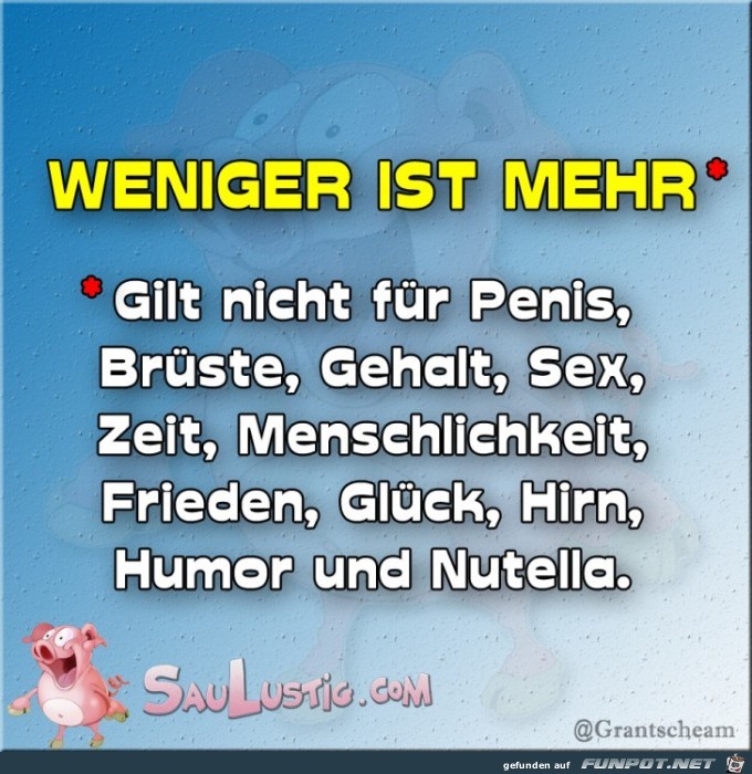 Weniger-ist-mehr Weniger-ist-mehr