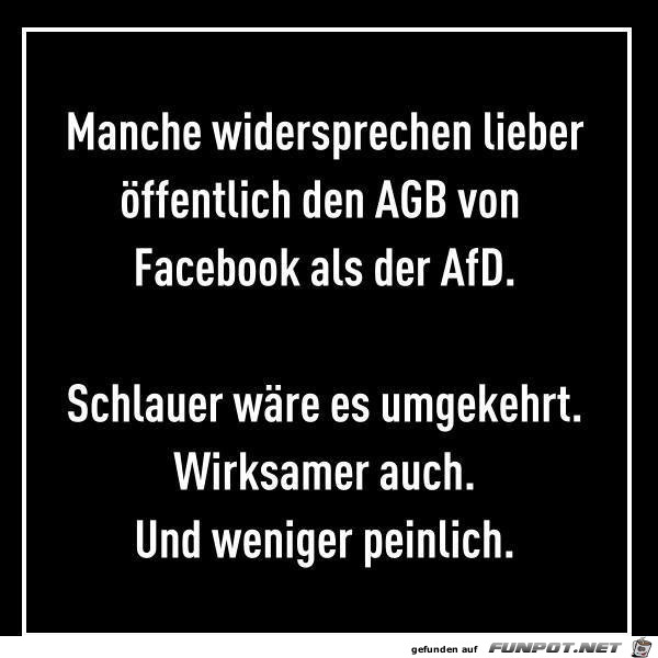 AGB oder AFD