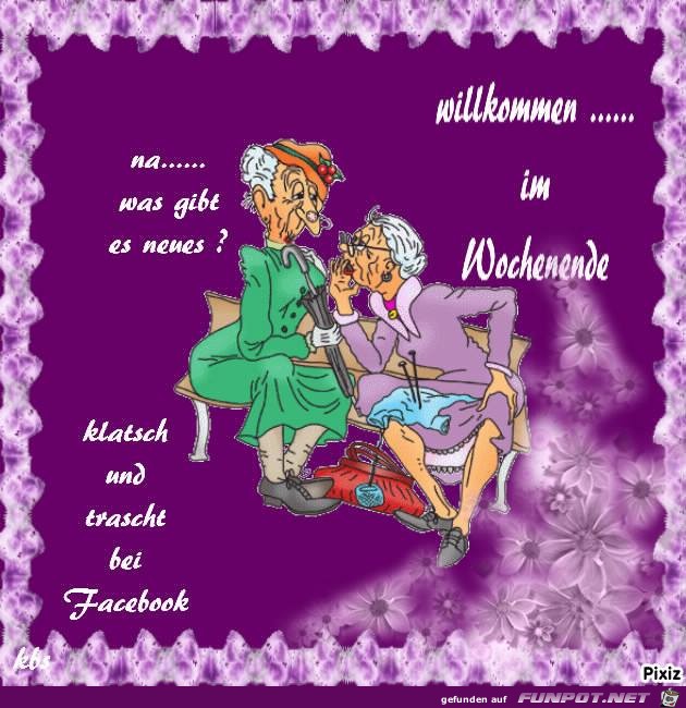 willkomen im Wochenende willkomen im Wochenende