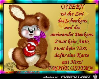 Oster ist die Zeit