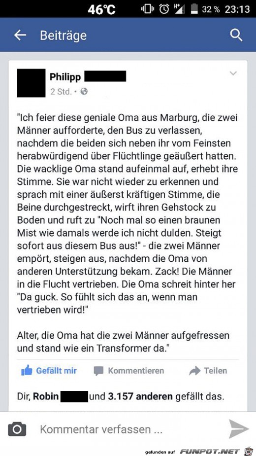 Wir brauchen mehr solche Omas Wir brauchen mehr solche Omas