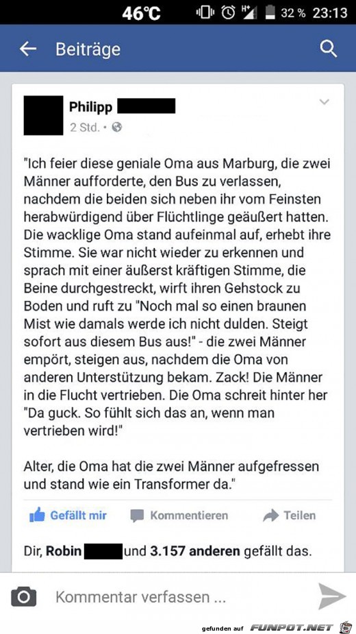 Wir brauchen mehr solche Omas