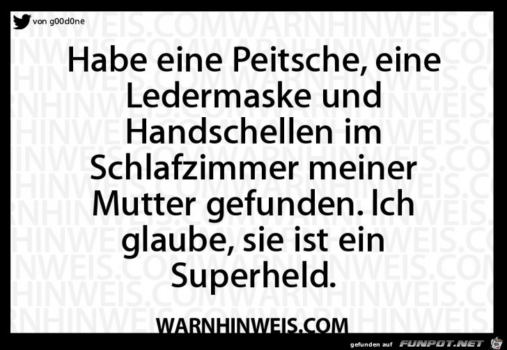 Mutter ist Superheld