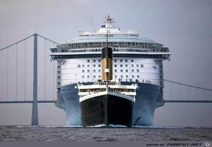 The 'TITANIC' vs. The 'ALLURE of the SEAS'