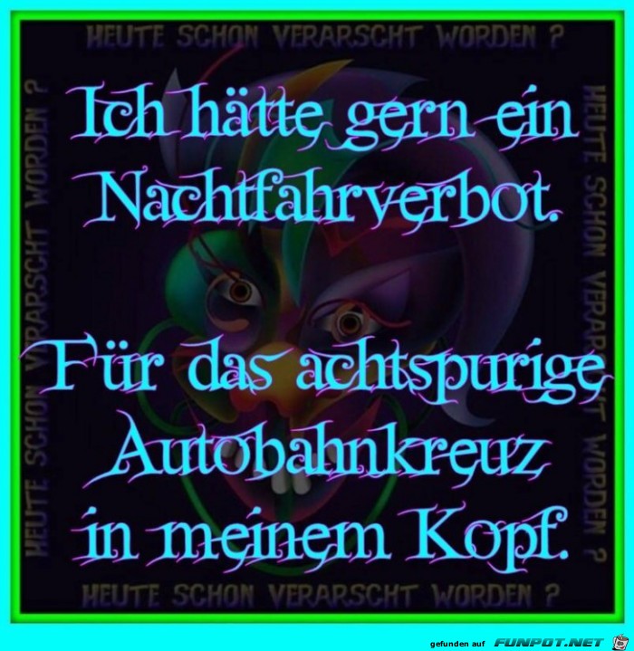 Fahrverbot Fahrverbot