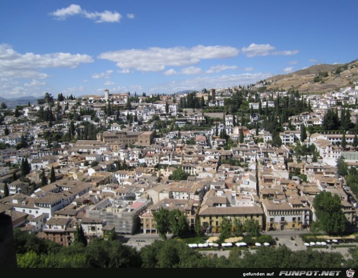Aussicht auf Granada