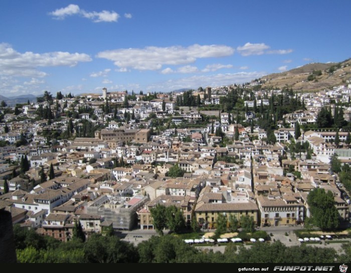 Aussicht auf Granada Aussicht auf Granada