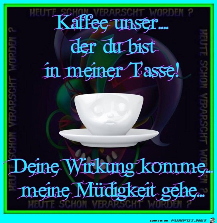 Kaffeegebet