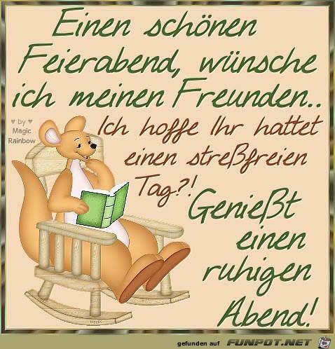 feierabend feierabend