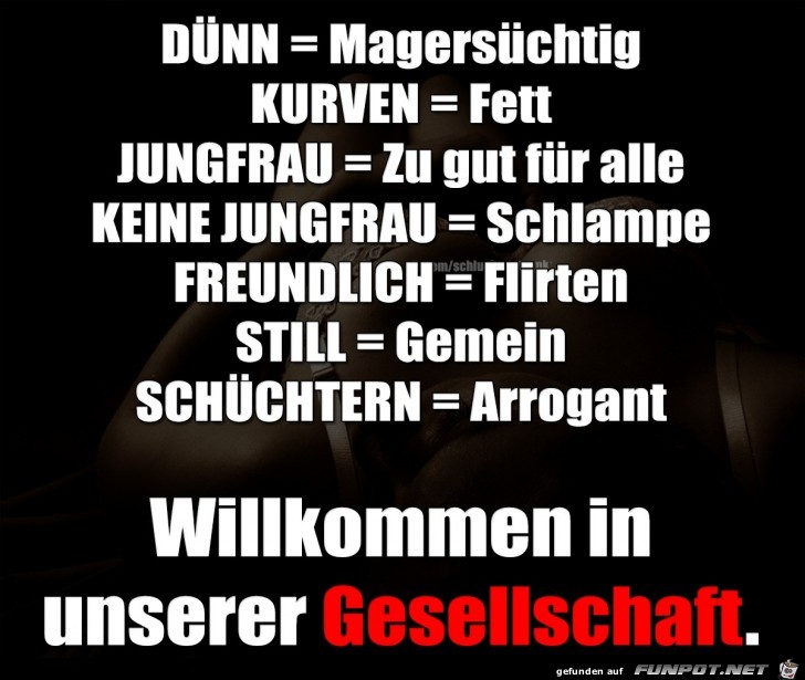 Unsere Gesellschaft Unsere Gesellschaft