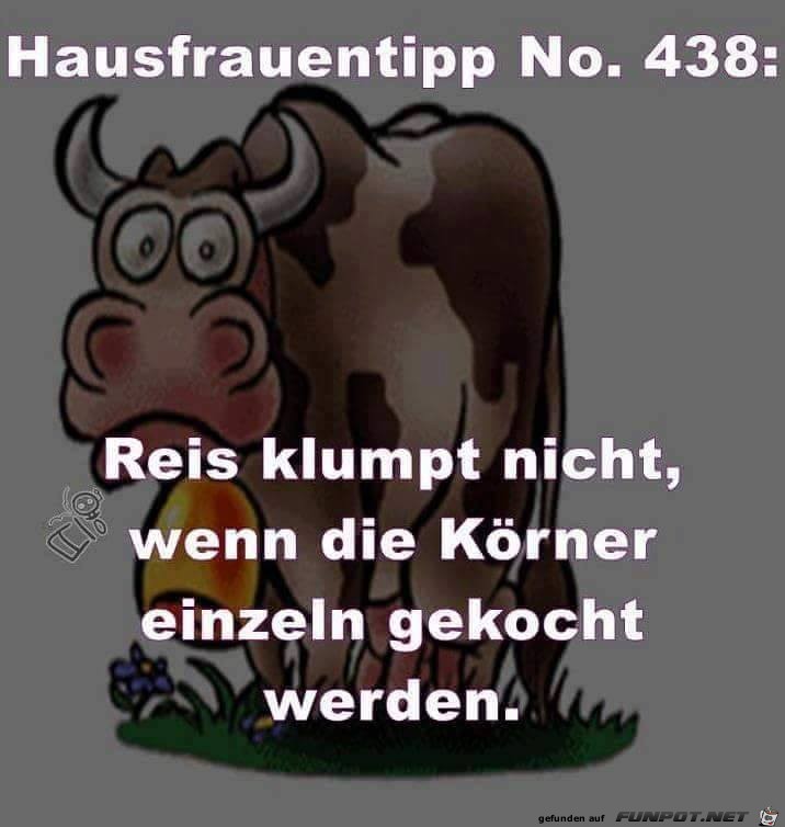 Hausfrauentipp Hausfrauentipp