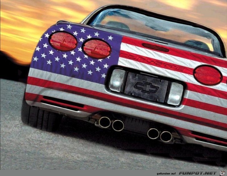 corvette - amerikanisches Auto corvette - amerikanisches Auto