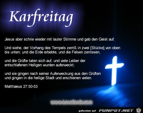Karfreitag Karfreitag