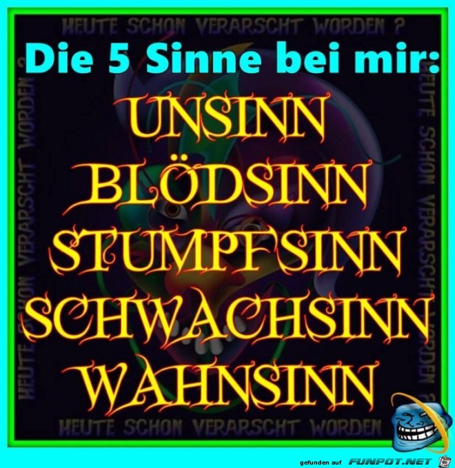 Die fünf Sinne Die fünf Sinne