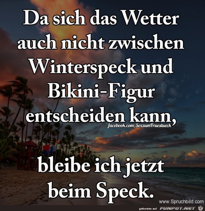 das Wetter entscheidet das Wetter entscheidet