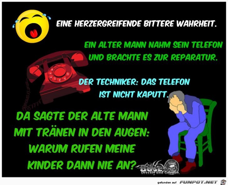 Telefon ist kaputt