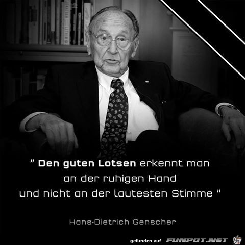 Genscher ist tot