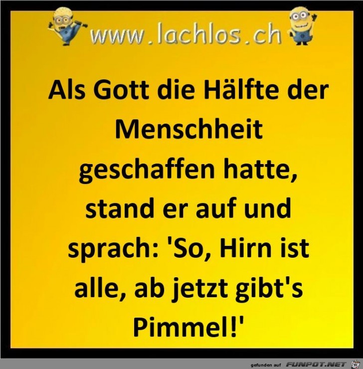 die Menschheit erschaffen die Menschheit erschaffen