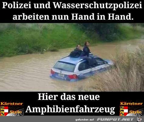 Polizei und Wasserschutzpolitei