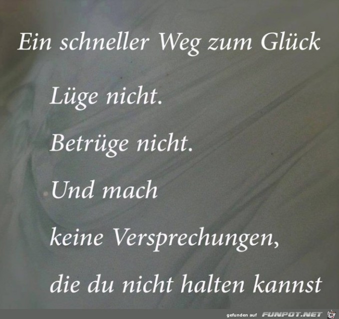 ein schneller Weg zum Glck