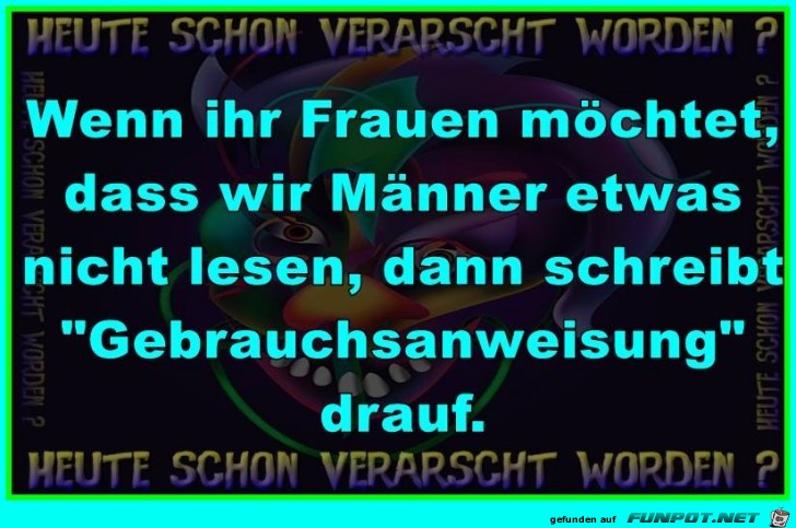 Nicht lesen Nicht lesen