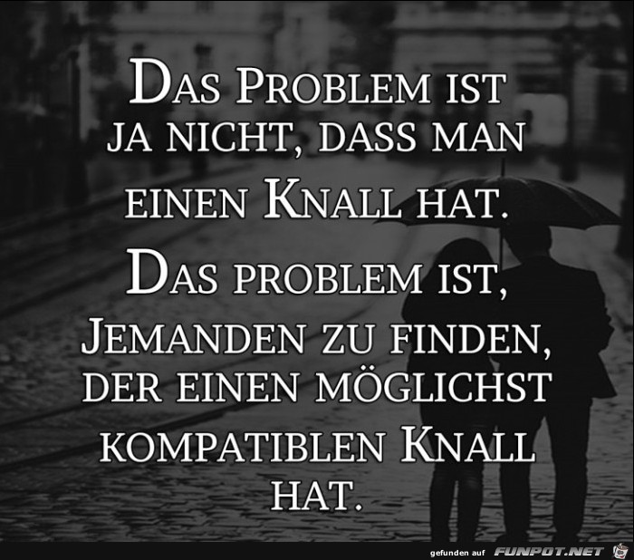 das Problem ist nicht 