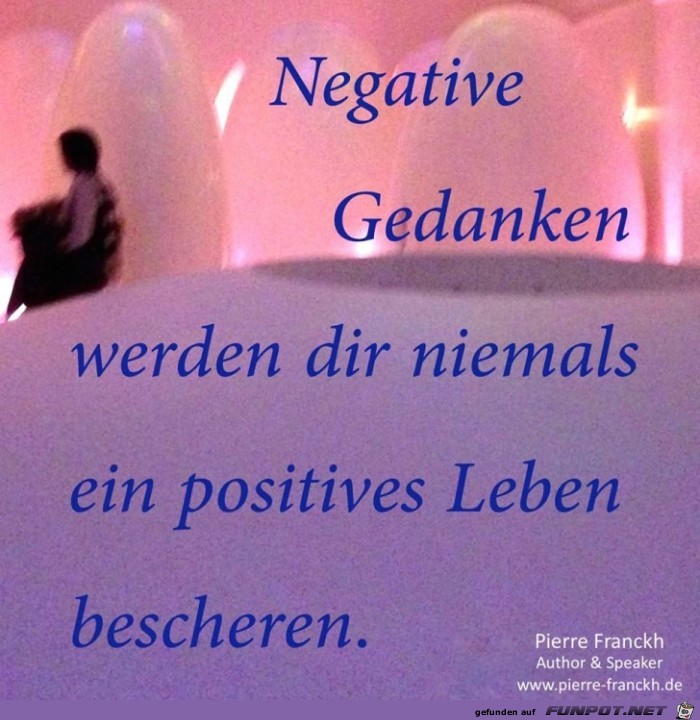 Negative Gedanken Negative Gedanken