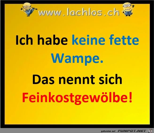 fette Wampe