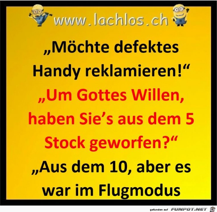 Flugmodus Flugmodus