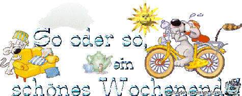 schoenes Wochenende