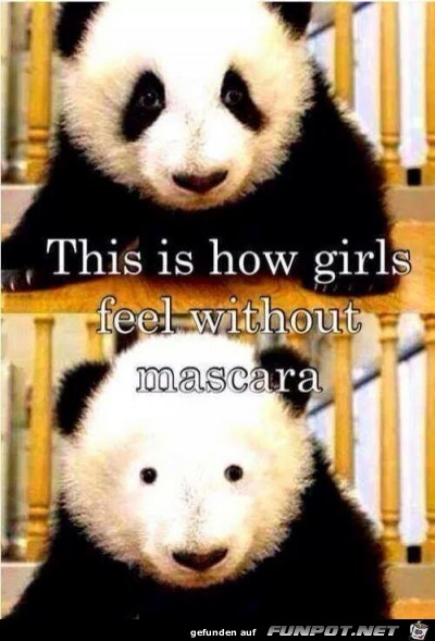 Ohne Mascara