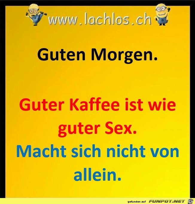 guten Morgen guten Morgen