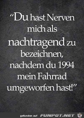 Nachtragend Nachtragend